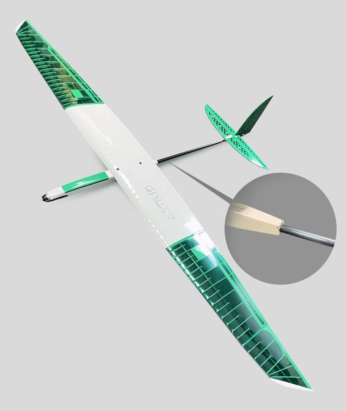 Astrid E LITE – Planeur RC F5J – 200 cm / 78 in – KIT